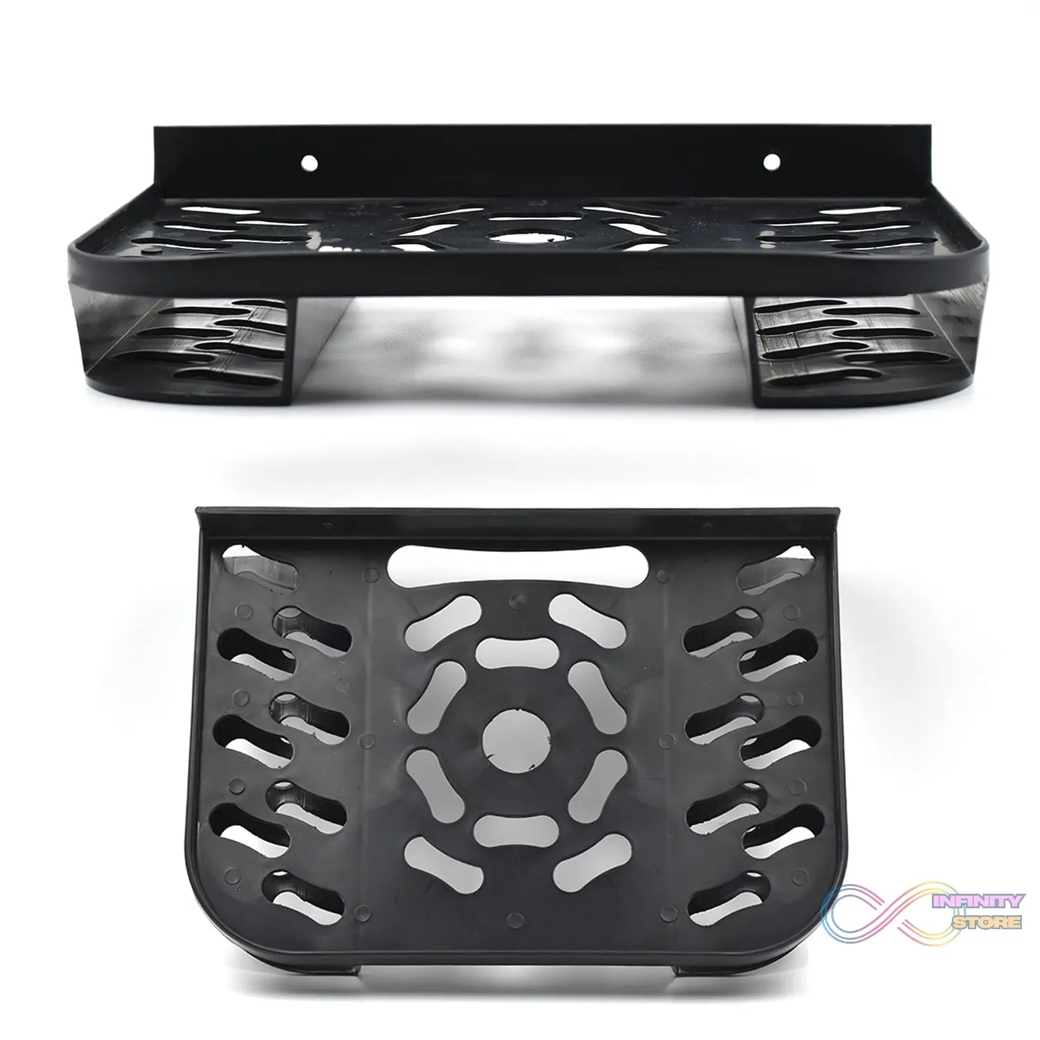 Holder for TV setup boxes, useful for managing and organizing devices