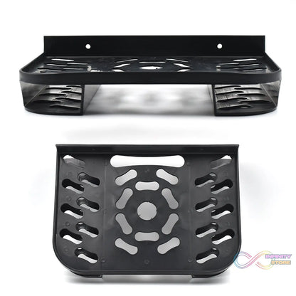 Holder for TV setup boxes, useful for managing and organizing devices