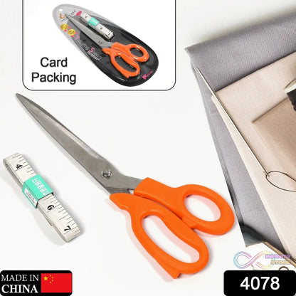 Tailor Scissors And Measuring Tape High Quality Scissor With Flexible Measuring Tape For Tailor & Home Use Scissor - infinityexculsivestore.com