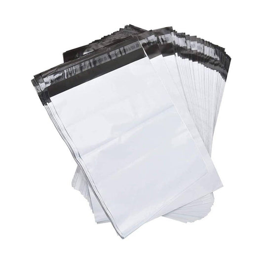 Tamper Proof Courier Bags(12X14 PLAIN 180 POD M1) - 100 pcs - infinityexculsivestore.com