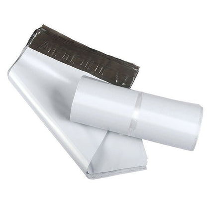 Tamper Proof Courier Bags(6.5X08 PLAIN 180 POD M1) - 100 pcs - infinityexculsivestore.com