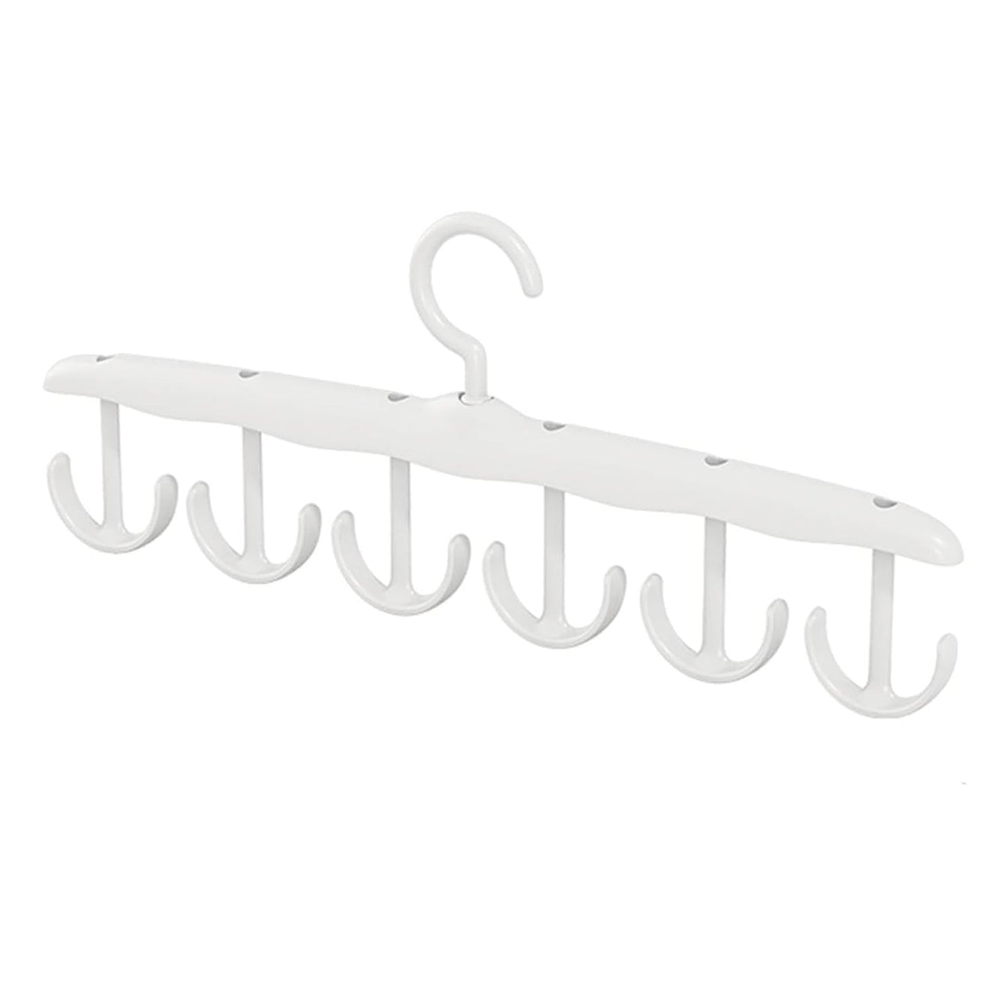 Tank Top Hanger, 12 - Hook Space Saving Hanger, Capacity Rotatable Wood Space Saving Hanger Closet Organizers and Storage for Dorm & Apartment for Tank Top - infinityexculsivestore.com