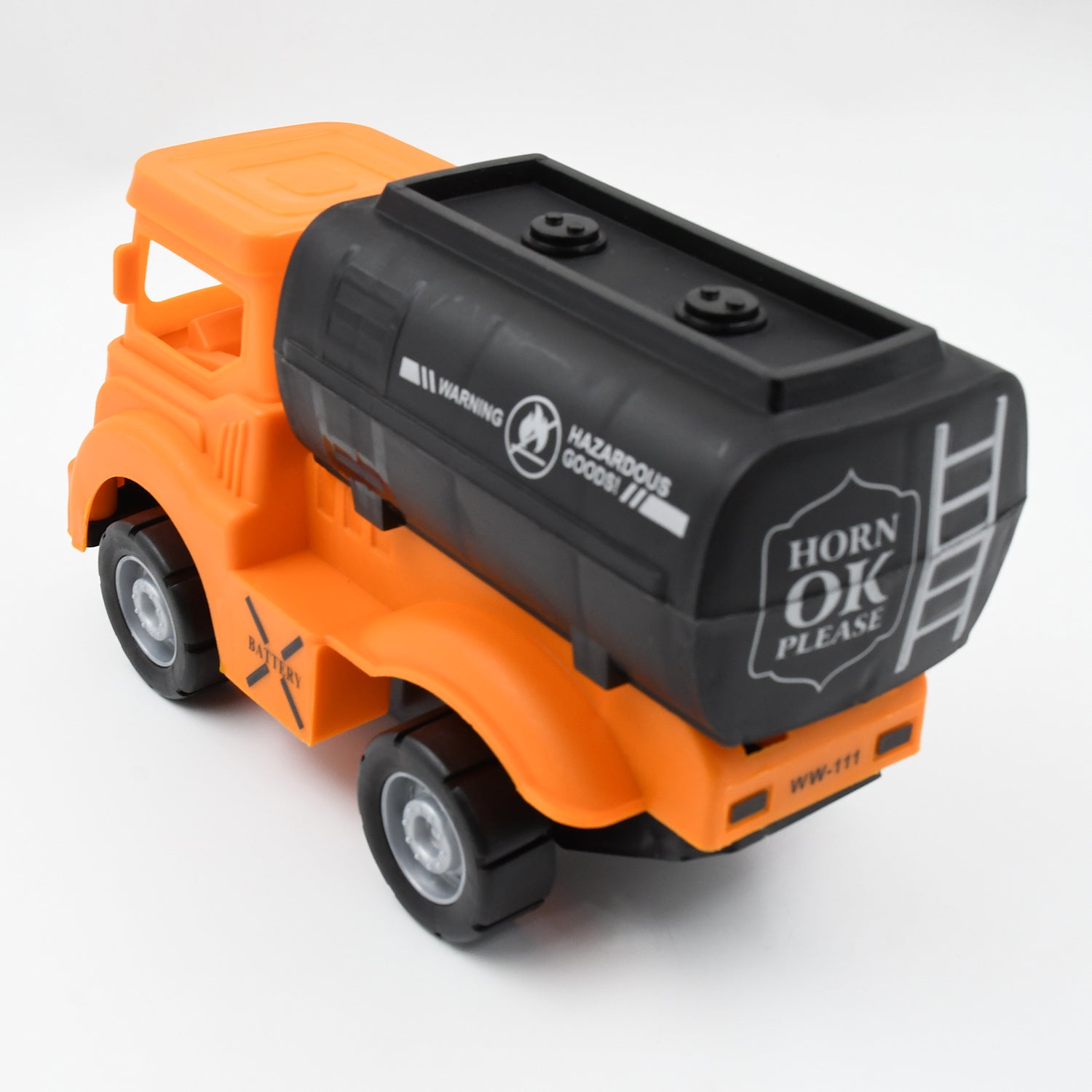 Tanker Truck Toys for Kids, friction power Vehicles Toy Truck, Plastic Truck, Friction Power Toy Trucks For Boys Girls, & Kids (1 Pc / Mix Color) - infinityexculsivestore.com