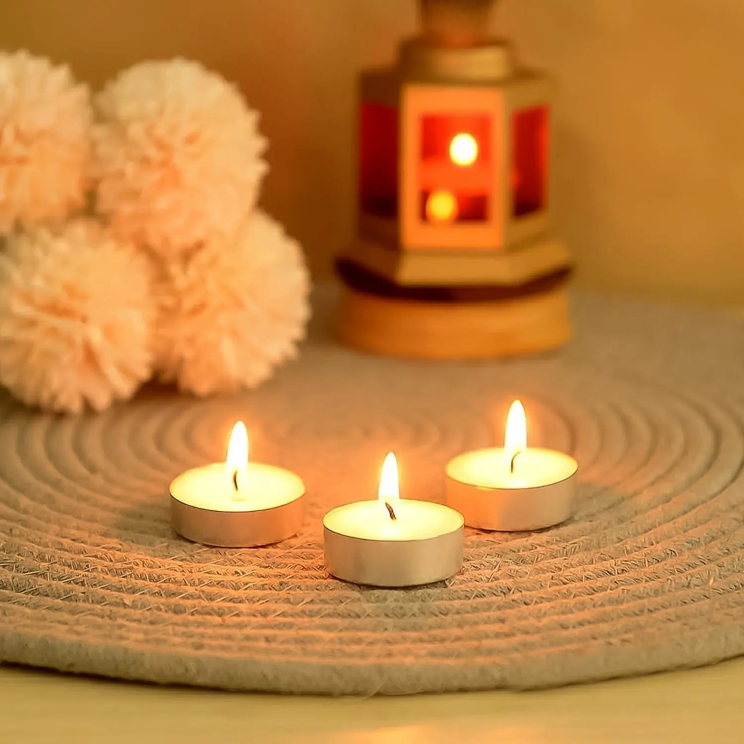 Tealight Candles Set, Smokeless Candles (10 Pcs set) - infinityexculsivestore.com
