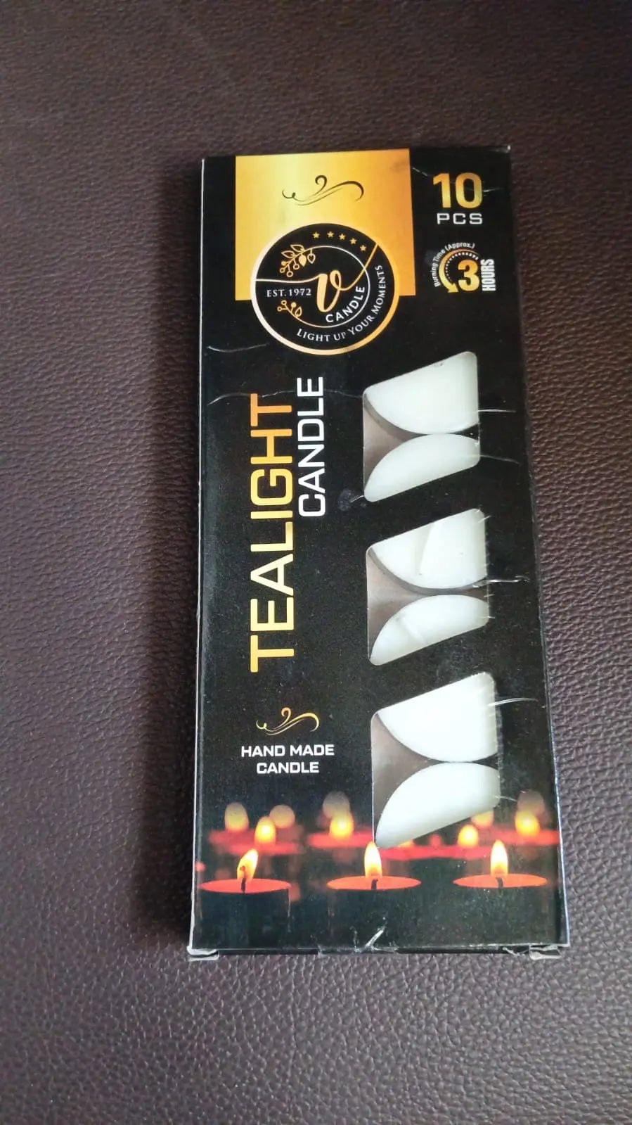 Tealight Candles Set, Smokeless Candles (10 Pcs set) - infinityexculsivestore.com