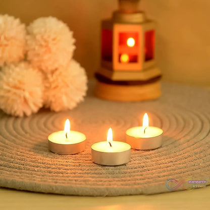 Tealight Candles Set, Smokeless Candles (50 Pcs set) - infinityexculsivestore.com