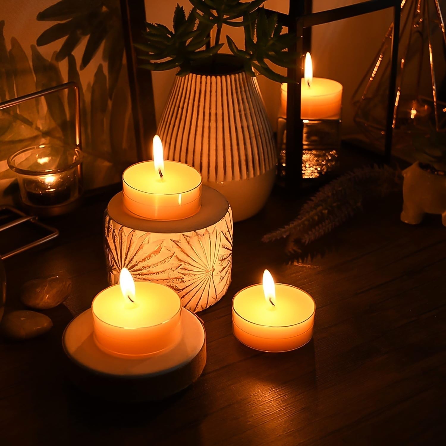 Tealight Diwali Candles for Home Decoration Smokeless Candles for Decorations Long Burning for Mood Dinners Parities Home Decoration Wedding Candle (1 Pc / Mix Color) - infinityexculsivestore.com