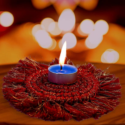 Tealight Diwali Candles for Home Decoration Smokeless Candles for Decorations Long Burning for Mood Dinners Parities Home Decoration Wedding Candle (1 Pc / Mix Color) - infinityexculsivestore.com
