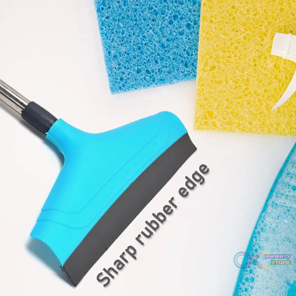 Telescopic Home / Bathroom Wiper 12 Inch (30 cm), Plastic Floor Wiper - infinityexculsivestore.com