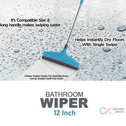 Telescopic Home / Bathroom Wiper 12 Inch (30 cm), Plastic Floor Wiper - infinityexculsivestore.com