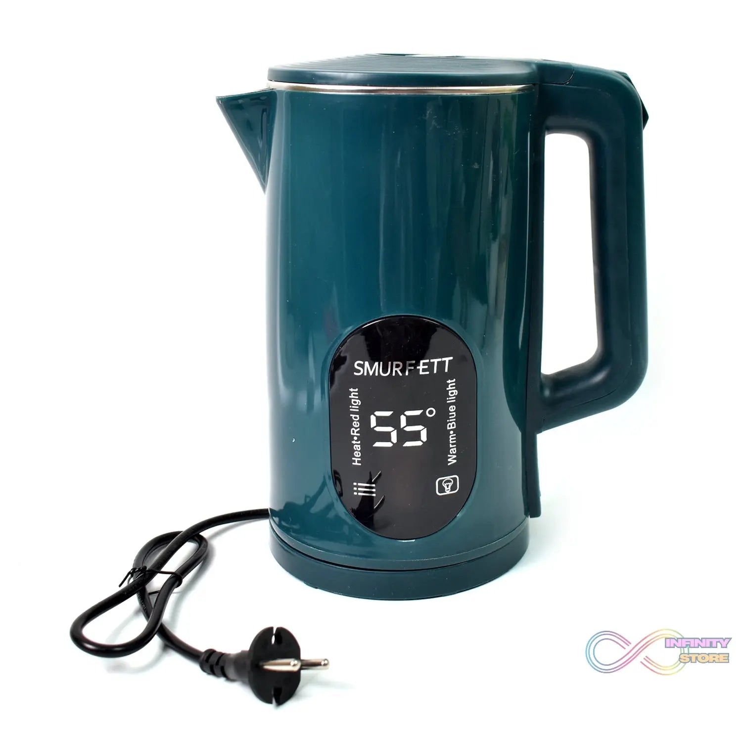 Temperature display electric kettle 55 degrees constant temperature electric kettle (1500W, 2.5 Ltr. / 1 Pc) - infinityexculsivestore.com