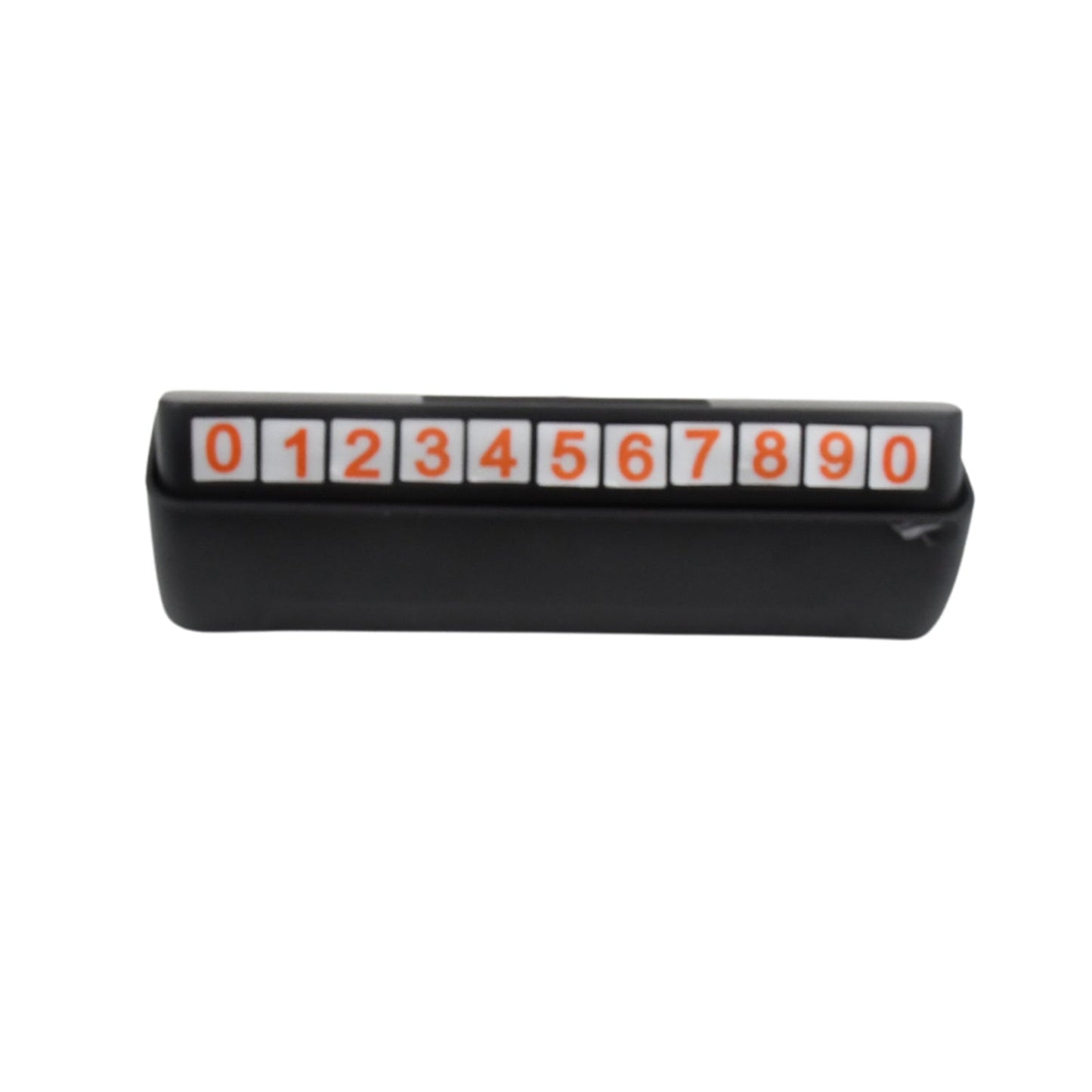 Temporary Car Parking Mobile Number Display with Magnetic Numbers Stickers (1Pc)  - infinityexculsivestore.com