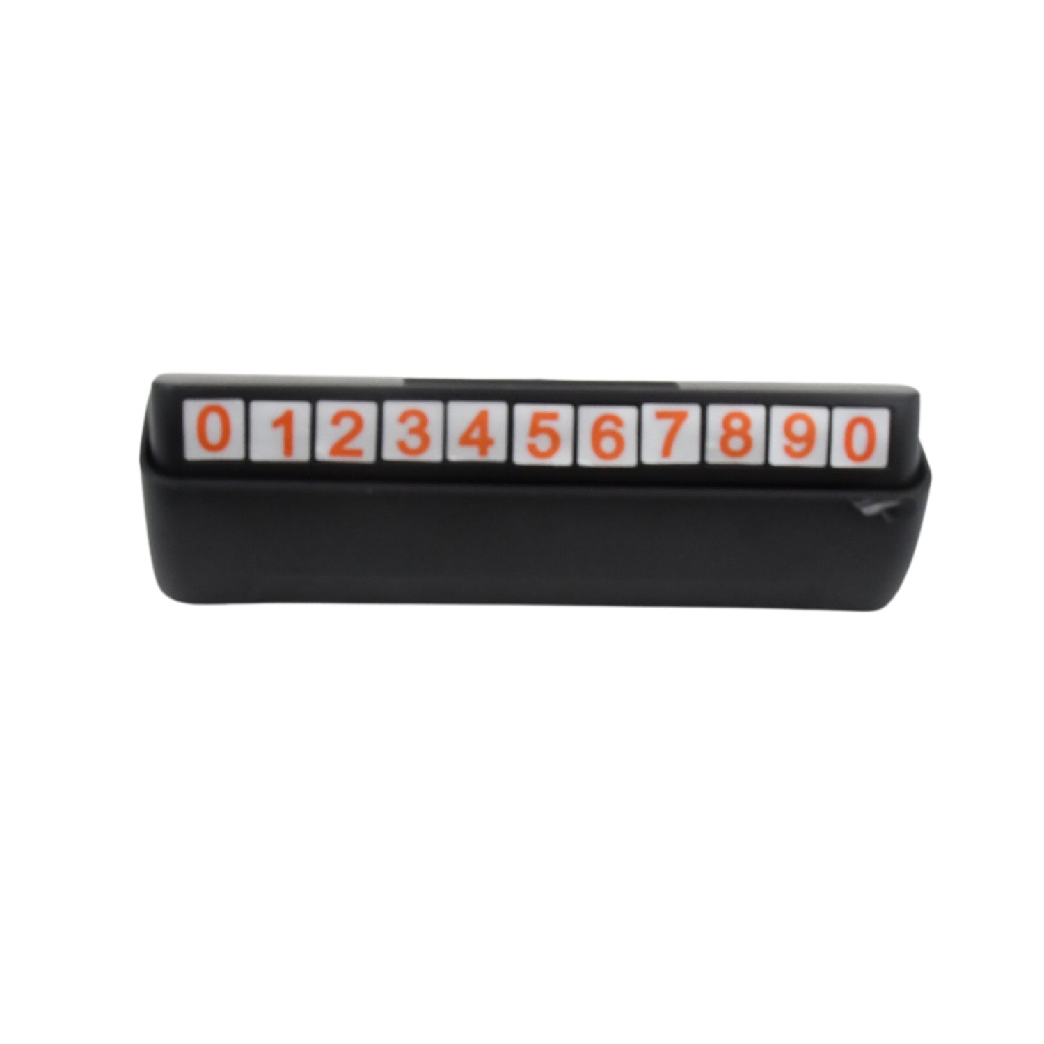 Temporary Car Parking Mobile Number Display with Magnetic Numbers Stickers (1Pc)  - infinityexculsivestore.com