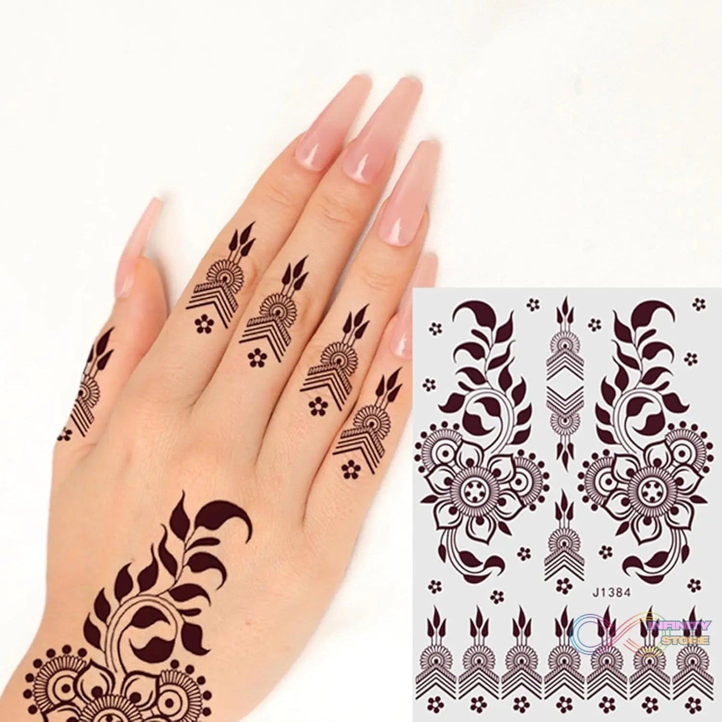 Temporary Tattoos Tattoo Sticker Skin Tattoo Stickers (1 Sheet) - infinityexculsivestore.com