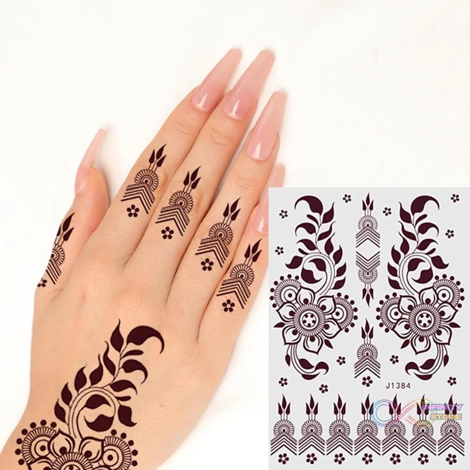 Temporary Tattoos Tattoo Sticker Skin Tattoo Stickers (1 Sheet) - infinityexculsivestore.com