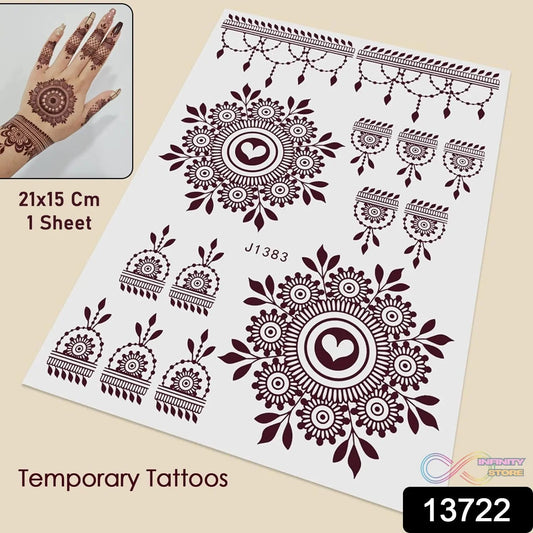 Temporary Tattoos Tattoo Sticker Skin Tattoo Stickers (1 Sheet) - infinityexculsivestore.com