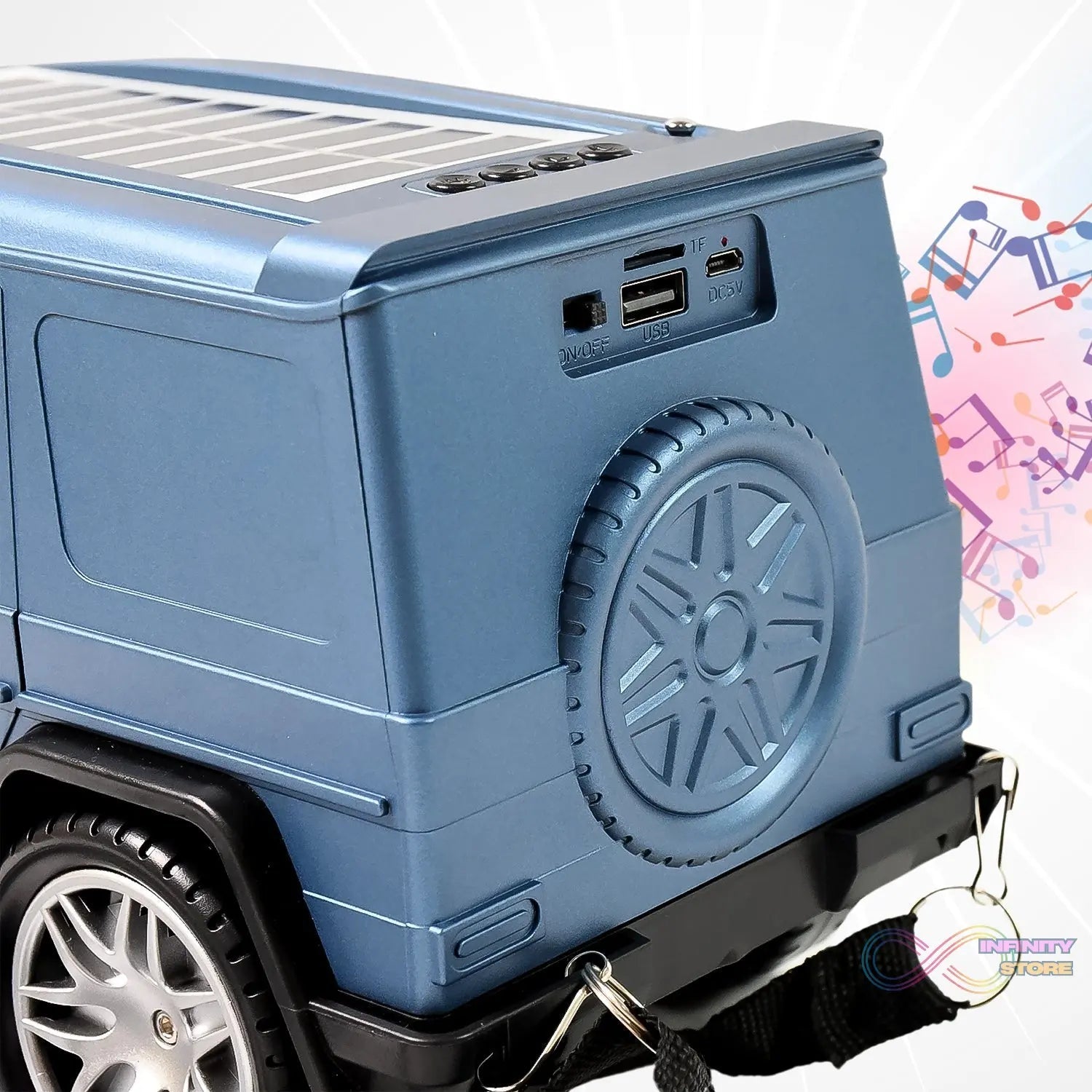 Thar Wireless And Solar Powered Speaker - infinityexculsivestore.com