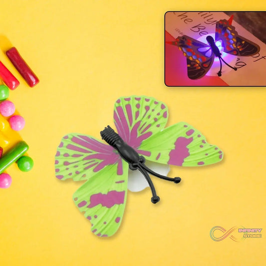 The Butterfly 3D Night Lamp Comes with 3D Illusion Design (1 Pc / Loose) - infinityexculsivestore.com
