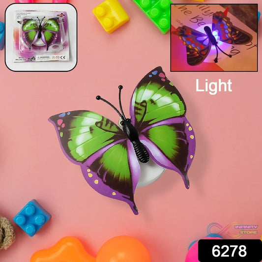The Butterfly 3D Night Lamp Comes with 3D Illusion Design Suitable for Drawing Room, Lobby. - infinityexculsivestore.com