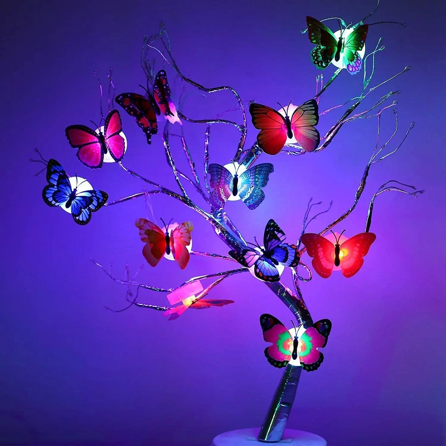 The Butterfly 3D Night Lamp Comes with 3D Illusion Design Suitable for Drawing Room, Lobby. - infinityexculsivestore.com