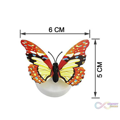 The Butterfly 3D Night Lamp Comes with 3D Illusion Design Suitable for Drawing Room, Lobby. - infinityexculsivestore.com