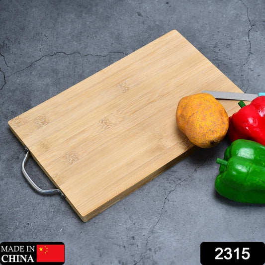 Thick Wooden Bamboo Kitchen Chopping Cutting Slicing Board with Holder for Fruits Vegetables Meat - infinityexculsivestore.com