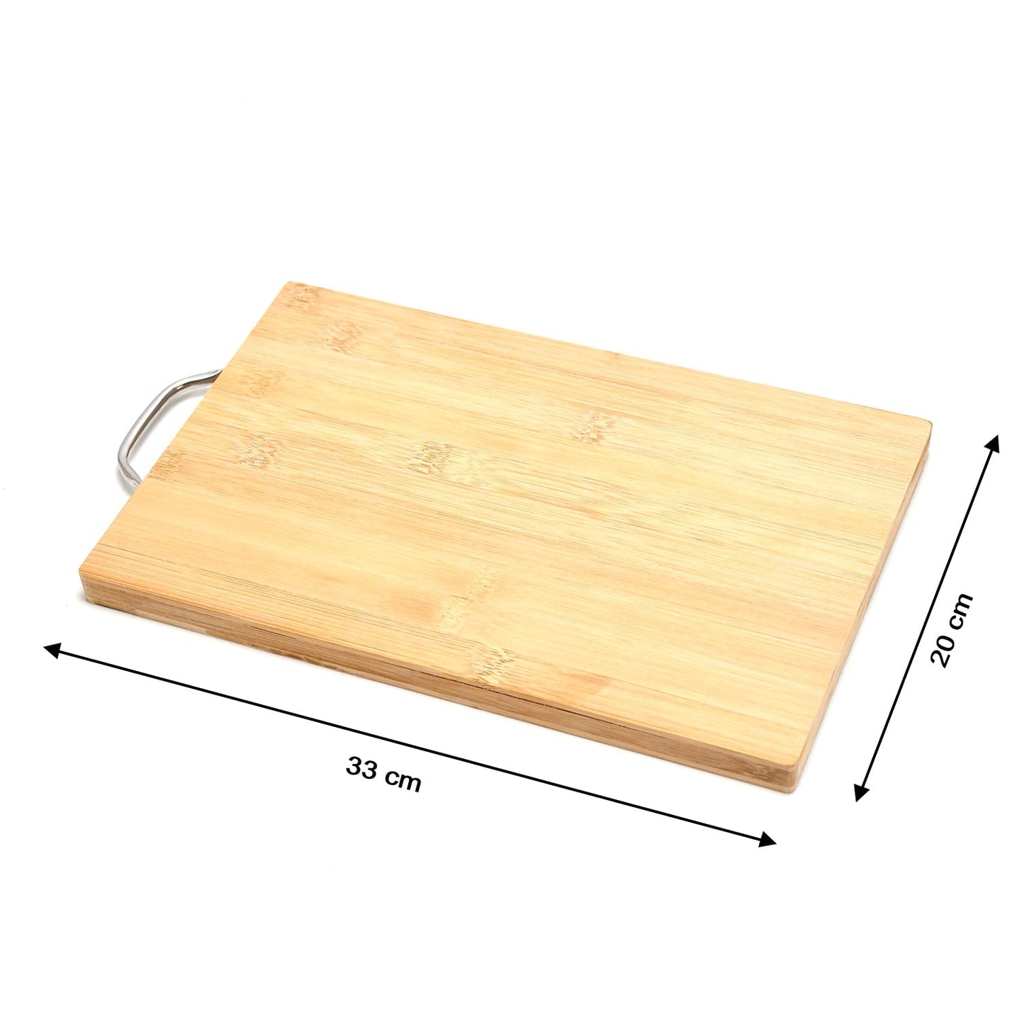 Thick Wooden Bamboo Kitchen Chopping Cutting Slicing Board with Holder for Fruits Vegetables Meat - infinityexculsivestore.com