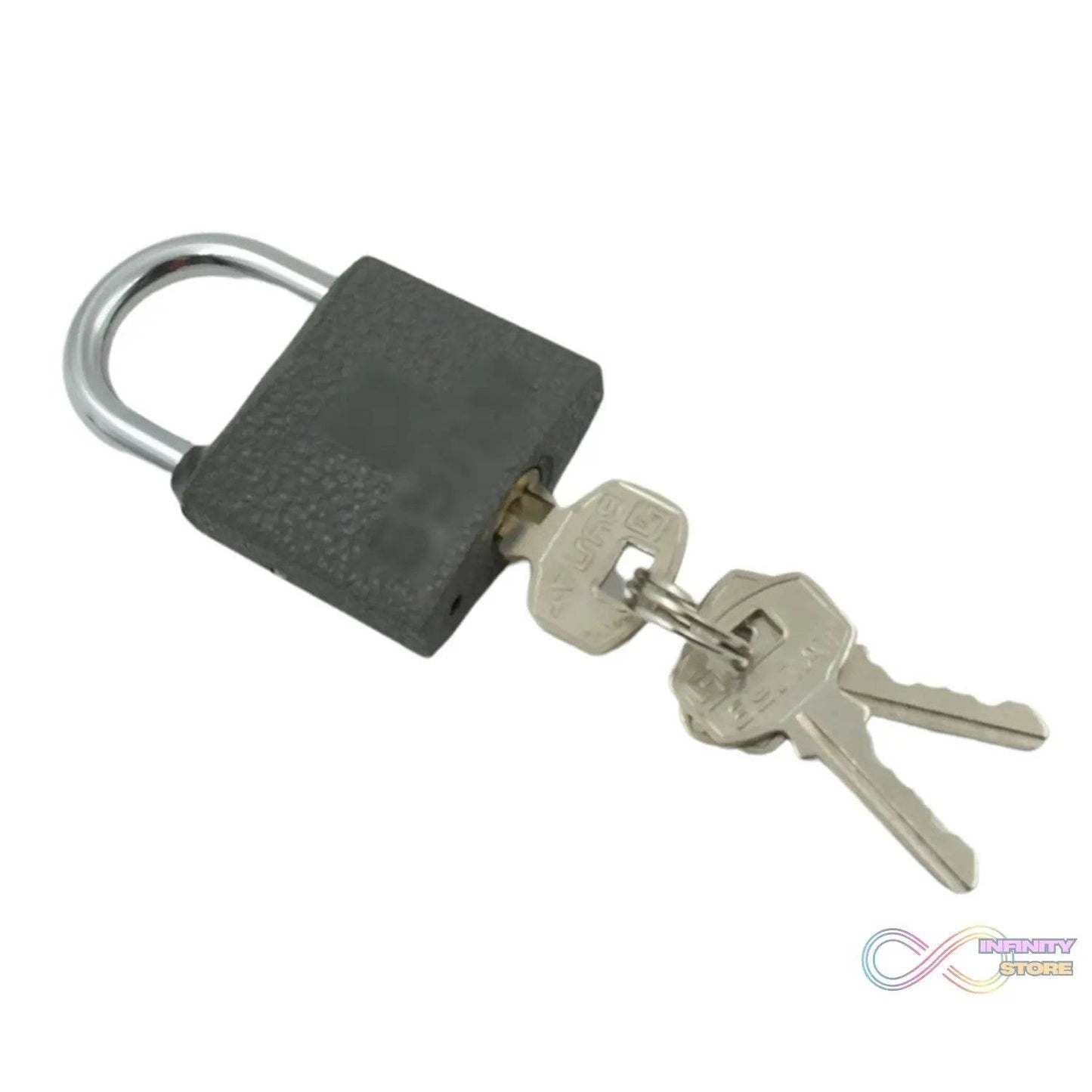 Iron lock, Brass Core and Thickened Black Iron Door Lock With 3 pc Keys for Home Dormitory, Waterproof Antirust Anti-theft locks Outdoor Gate Shed Locks Warehouse Small Iron Door Drawer Lock ( 37 mm ) - infinityexculsivestore.com