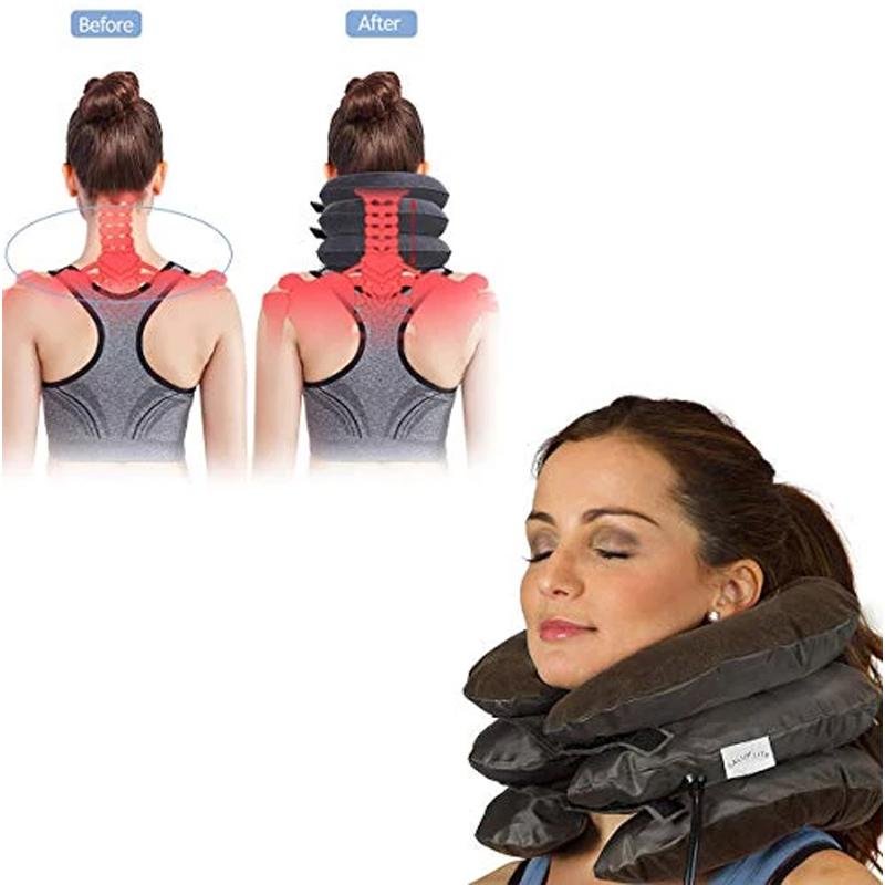 Three Layers Neck Traction Pillow - infinityexculsivestore.com