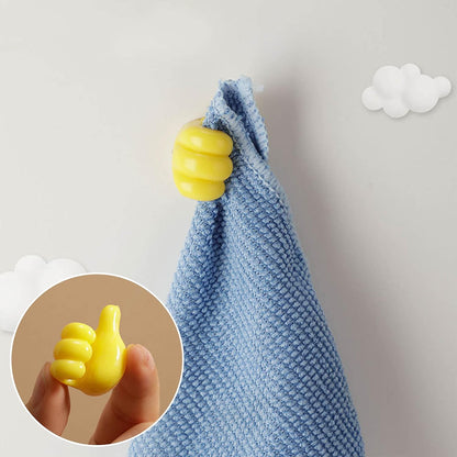 Thumb Cable Clips,Cord Holder Multi - Functional Wall Hooks Cable Organizer Cable Management for Desk Home Office Car Multi Color (Pack Of 10) - infinityexculsivestore.com