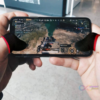 Thumb & Finger Sleeve for Mobile Game, Pubg,Cod,Freefire (1Pair only) - infinityexculsivestore.com