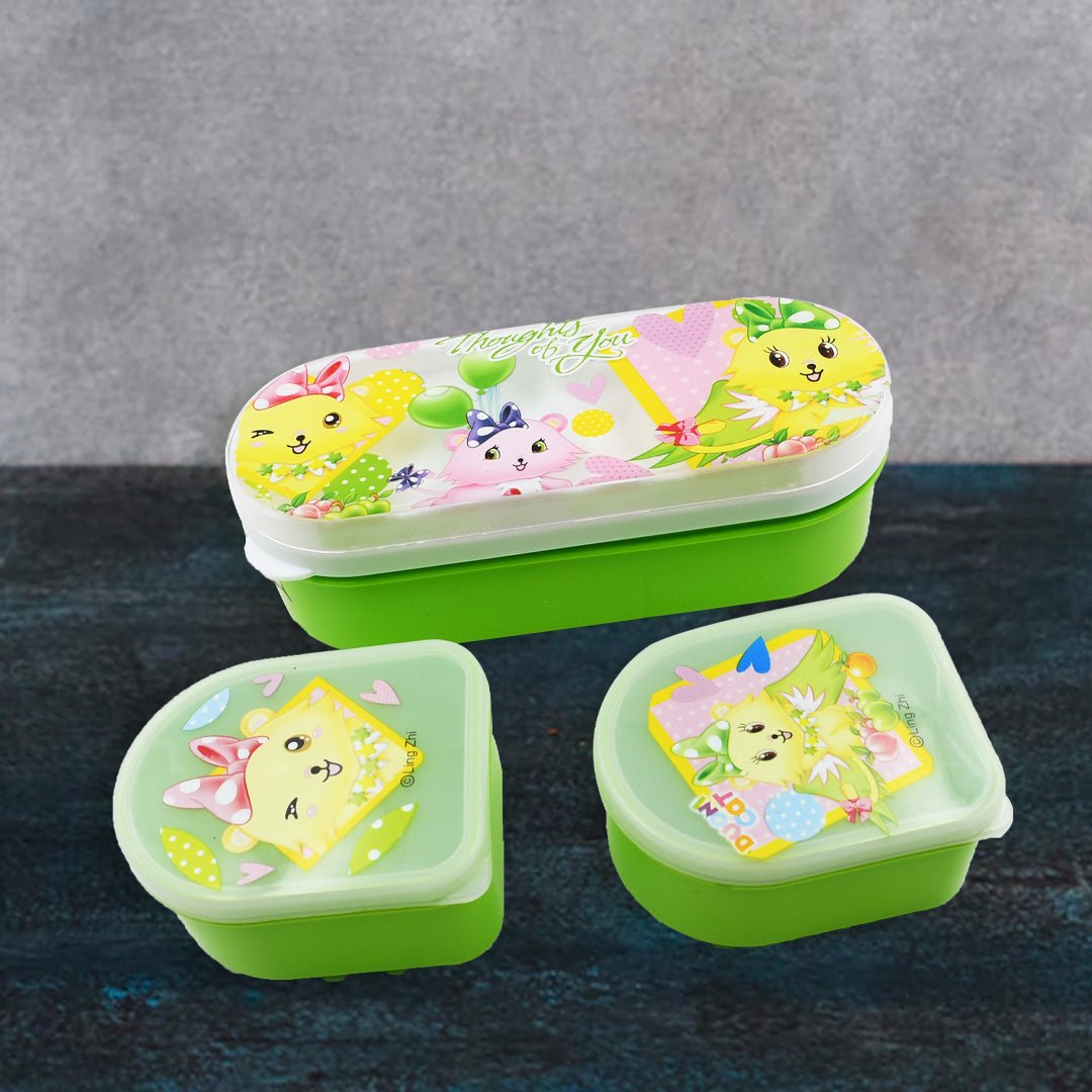 Tiffin Box Smart Lunch Box High Quality 3 box Lunch Box Leak Proof Lunch Box For Home & School, Office Use - infinityexculsivestore.com