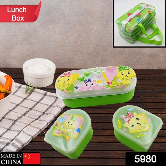 Tiffin Box Smart Lunch Box High Quality 3 box Lunch Box Leak Proof Lunch Box For Home & School, Office Use - infinityexculsivestore.com