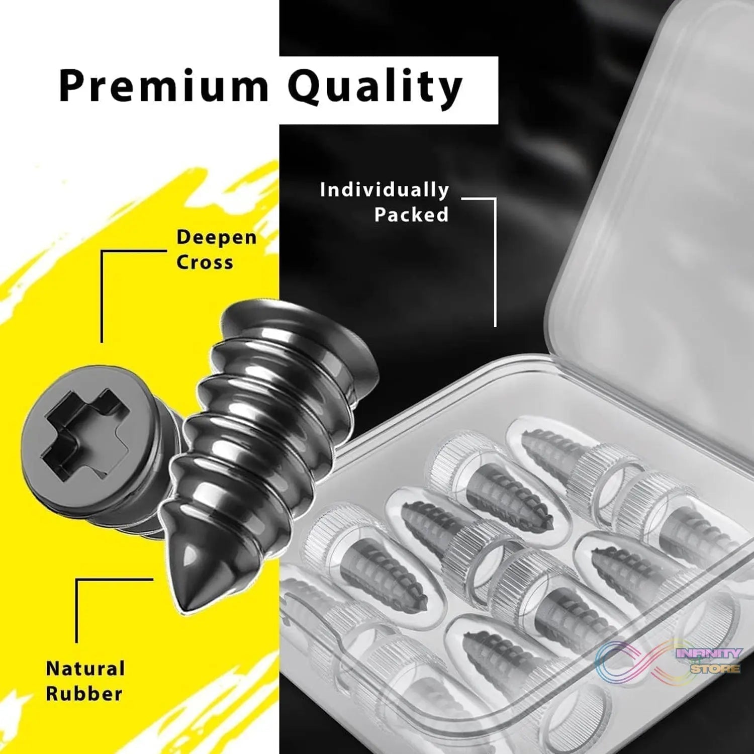 Tire Repair Rubber Nail Car Tire Repair Nails Tire Repair Pink (10 Pcs Set) - infinityexculsivestore.com