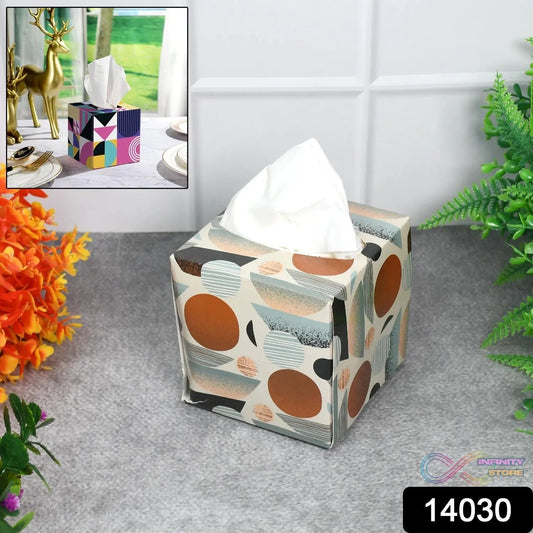 Tissues Cube Box – Stylish and Practical Tissue Holder for Home & Office (50 Pcs Set Approx) - infinityexculsivestore.com