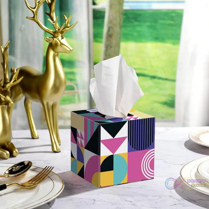Tissues Cube Box – Stylish and Practical Tissue Holder for Home & Office (50 Pcs Set Approx) - infinityexculsivestore.com