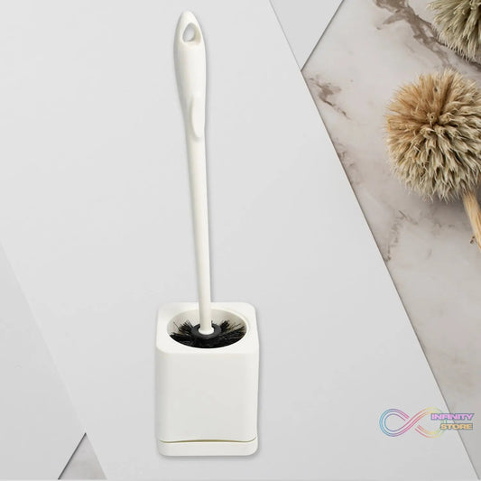 Toilet Brush Set with Holder – Long Handle Cleaning Tool - infinityexculsivestore.com