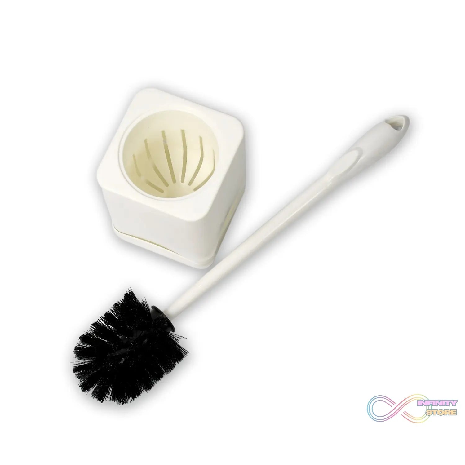 Toilet Brush Set with Holder – Long Handle Cleaning Tool - infinityexculsivestore.com