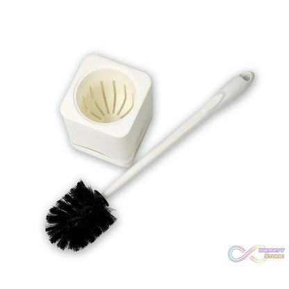Toilet Brush Set with Holder – Long Handle Cleaning Tool - infinityexculsivestore.com