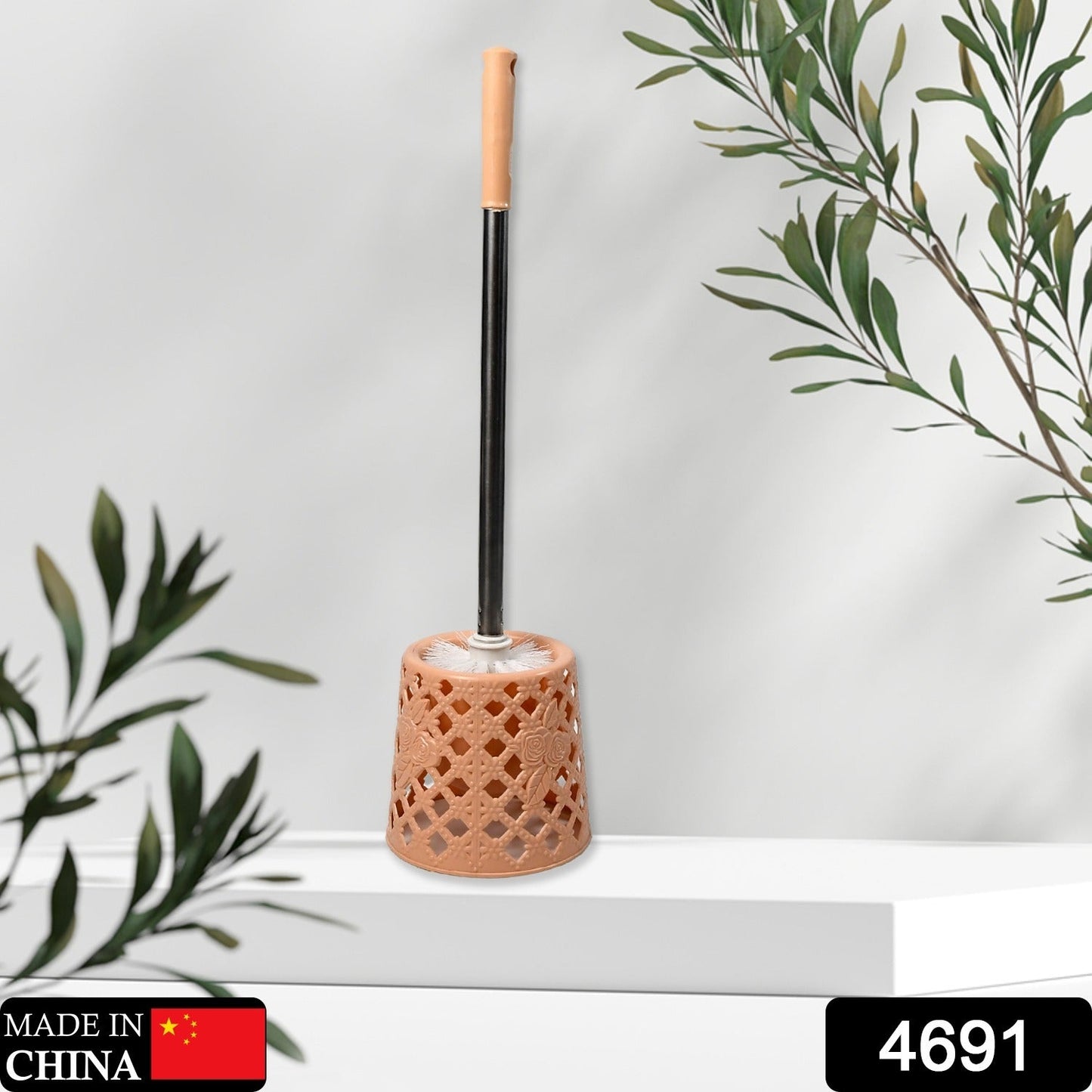 Toilet Brushes / Toilet Holders Toilet Brush Set Toilet Cleaning Brush Household with Base Wash Toilet Brush No Dead Angle Cleaning Set Household Cleaning Tools - infinityexculsivestore.com