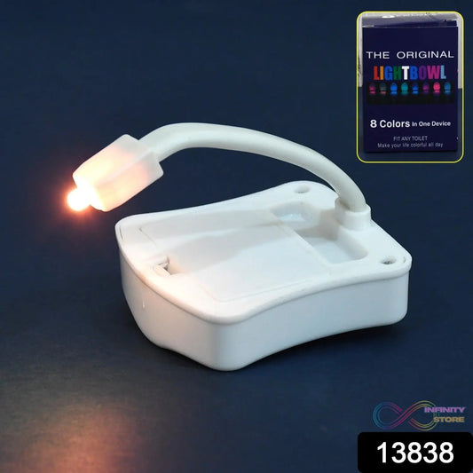 Toilet Light, LED Toilet Bowl Light Toilet Cover Lamp (1 Pc / Battery Not Included) - infinityexculsivestore.com