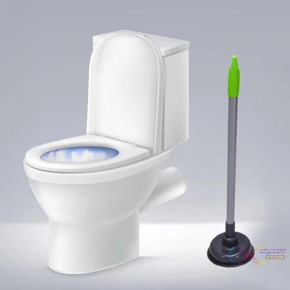 Toilet Plunger - for Clogs in Toilet Bowls and Sinks in Homes, Commercial and Industrial Buildings. - infinityexculsivestore.com