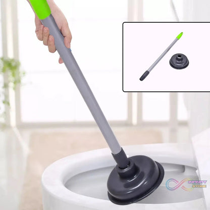 Toilet Plunger - for Clogs in Toilet Bowls and Sinks in Homes, Commercial and Industrial Buildings. - infinityexculsivestore.com