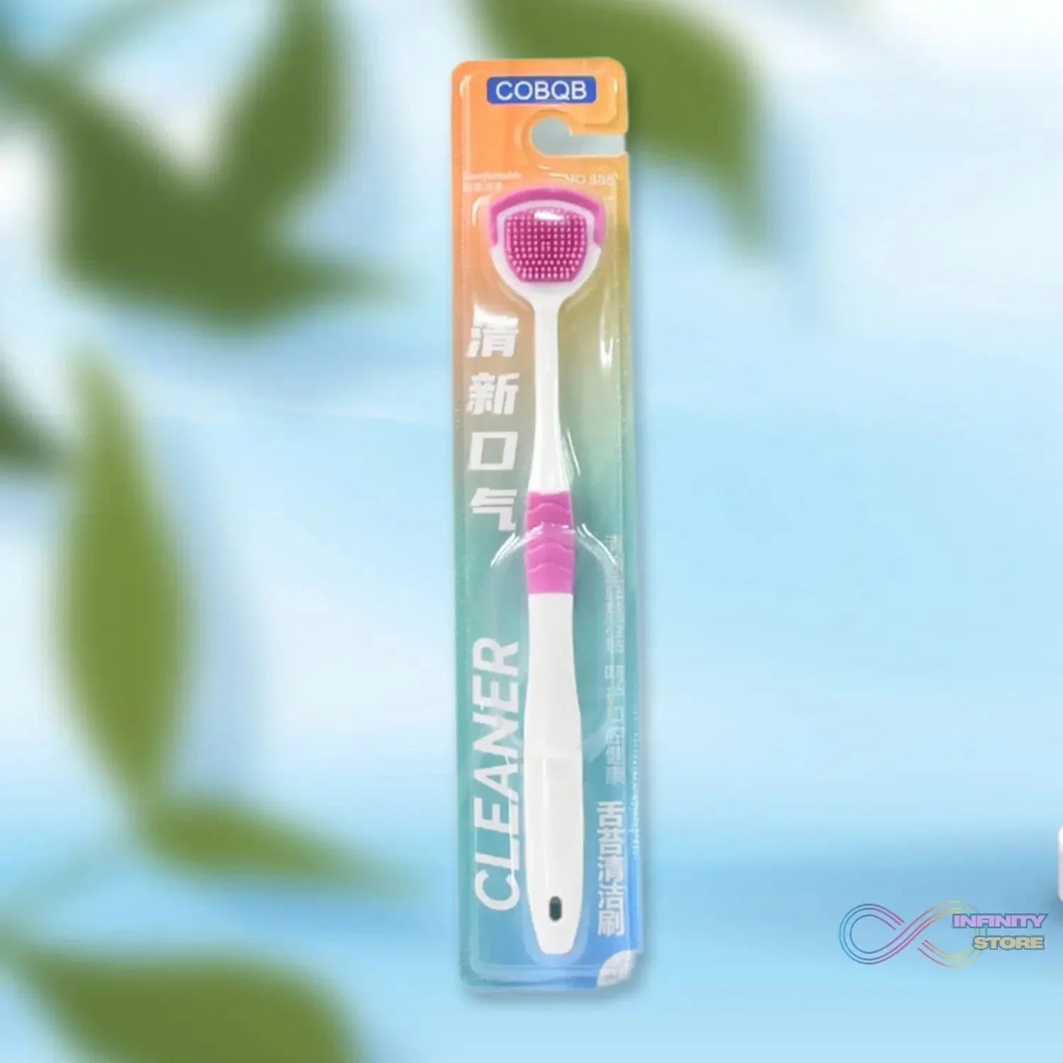 Tongue Cleaner Brush, Silicone Tongue Scraper (1 Pc) - infinityexculsivestore.com