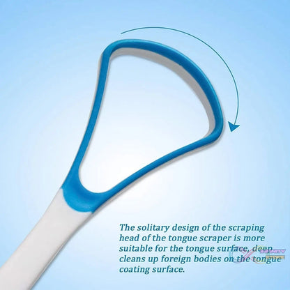 Tongue Cleaner Oral Tongue Cleaner Brush Scraper (1 Pc) - infinityexculsivestore.com