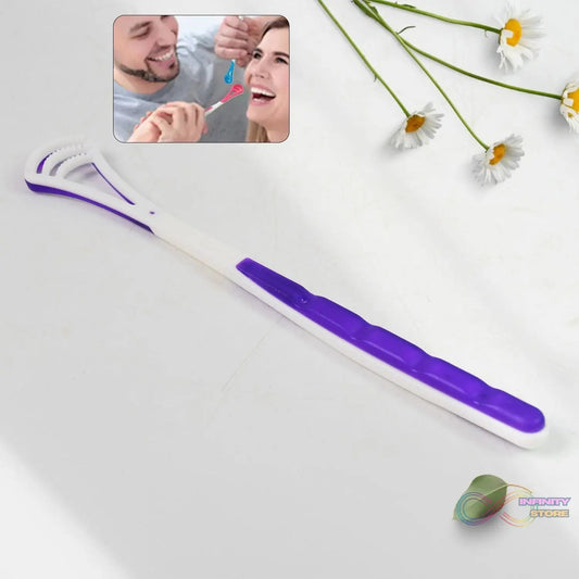 Tongue Cleaner and Scraper (1 Pc / Mix Color) - infinityexculsivestore.com