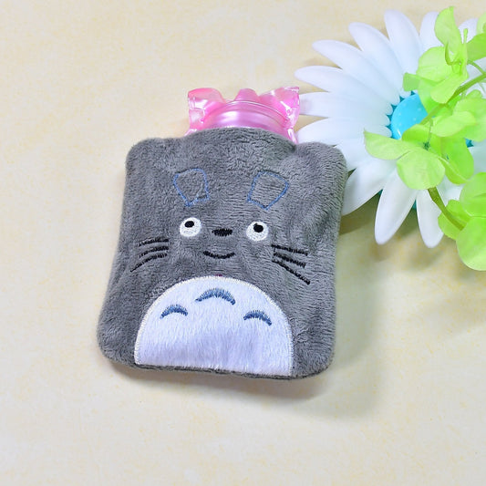 Totoro Cartoon Small Hot Water Bag with Cover for Pain Relief - infinityexculsivestore.com