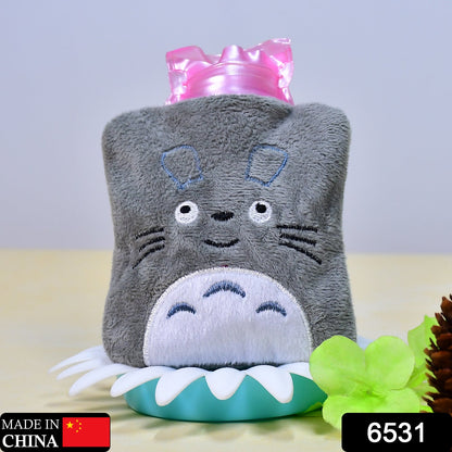 Totoro Cartoon Small Hot Water Bag with Cover for Pain Relief - infinityexculsivestore.com