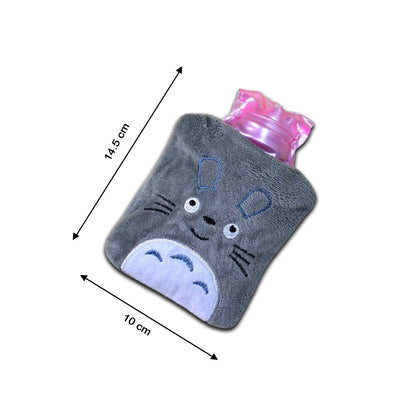 Totoro Cartoon Small Hot Water Bag with Cover for Pain Relief - infinityexculsivestore.com