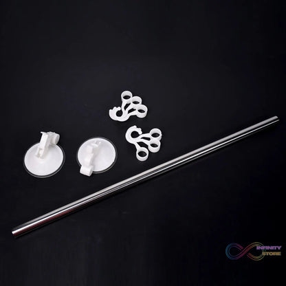 Towel Holder Suction Cup Towel Rack Stainless Steel Towel Bar Bathroom Kitchen Shelf Towel Rail Towel Holder - infinityexculsivestore.com